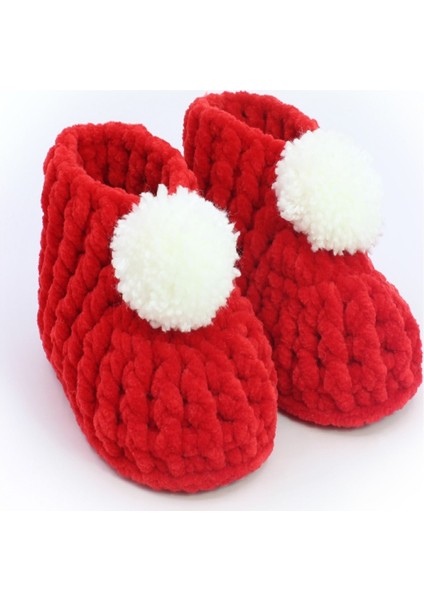 Pon Ponlu El Örgüsü Bebek Panduf fiyatları