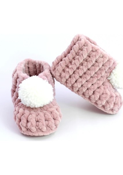 Pon Ponlu El Örgüsü Bebek Panduf