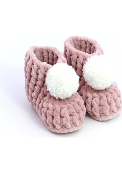 Pon Ponlu El Örgüsü Bebek Panduf fiyatları