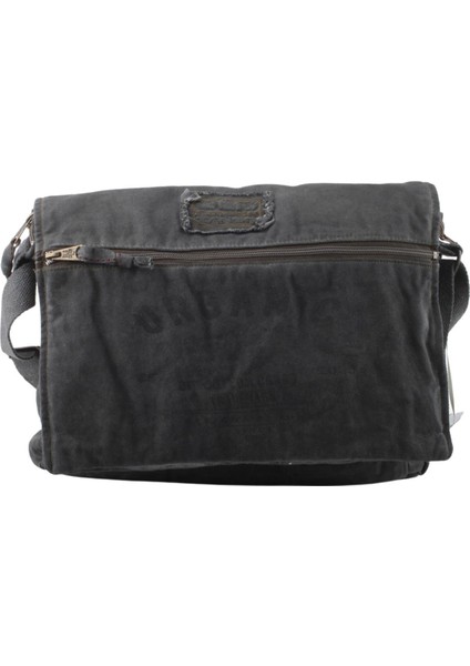 8128 Mulater Bag Oil Unisex Omuz Çanta-Laptop Çantası Siyah