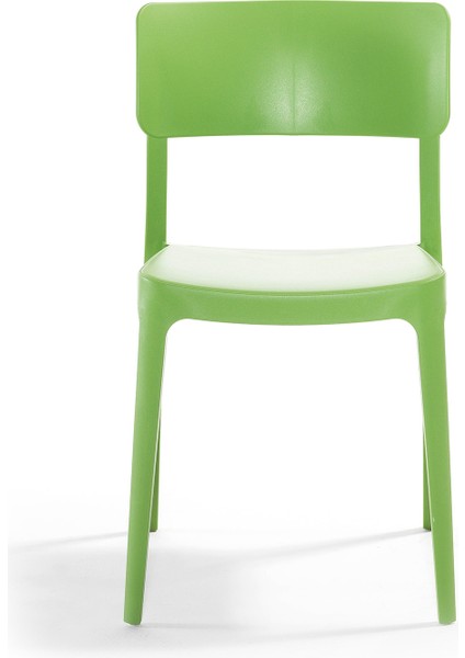 Pano Renkli Sandalye 6'lı Set Yeşil fırsatları