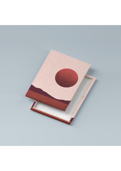 Minimal Manzara Kanvas Tablo Seti 3 Adet x 40X55CM fiyatları