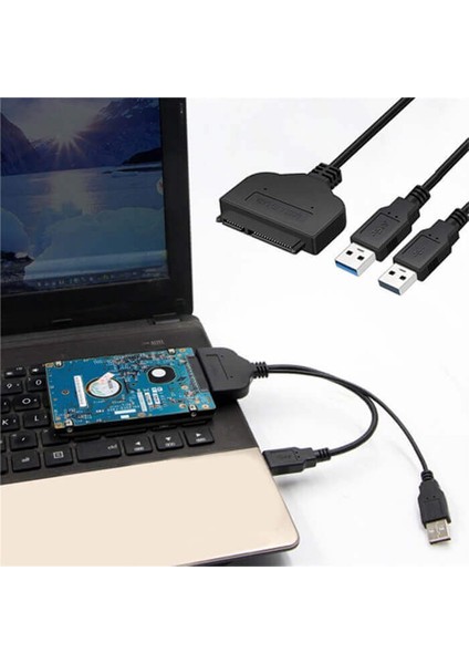 USB 3.0 2.5 Inç Sata SSD HDD Hard Disk Kablosu Veri Aktarma Kablosu