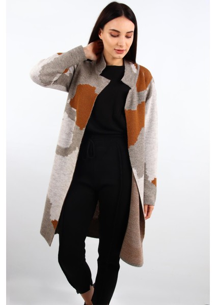 Desenli Triko Hırka (B20-18839) fırsatları