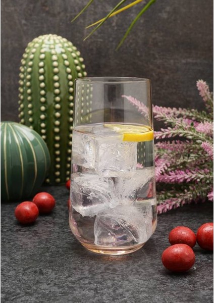 470 cc 3'lü Allegra Su Bardağı - Pembe