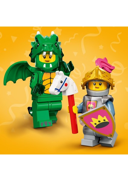 ® Minifigures Seri 23 6#lı Paket 71036 Oyuncak Yapım Seti; 5 Yaş ve Üzeri Çocuklar için Koleksiyonluk Minifigür Paketi (6 Gizemli Paketten Oluşan 1 Paket)