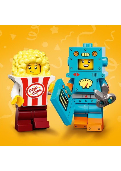 ® Minifigures Seri 23 6#lı Paket 71036 Oyuncak Yapım Seti; 5 Yaş ve Üzeri Çocuklar için Koleksiyonluk Minifigür Paketi (6 Gizemli Paketten Oluşan 1 Paket)