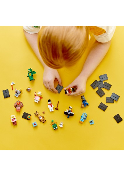 ® Minifigures Seri 23 6#lı Paket 71036 Oyuncak Yapım Seti; 5 Yaş ve Üzeri Çocuklar için Koleksiyonluk Minifigür Paketi (6 Gizemli Paketten Oluşan 1 Paket)
