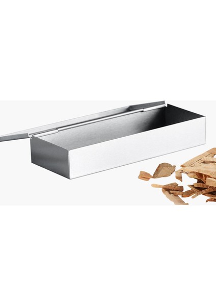 Büyük Kapasiteli Kalınlaşmak Smoker Kutusu Kömür Gaz Izgara Et Barbekü Aracı (Yurt Dışından) modelleri