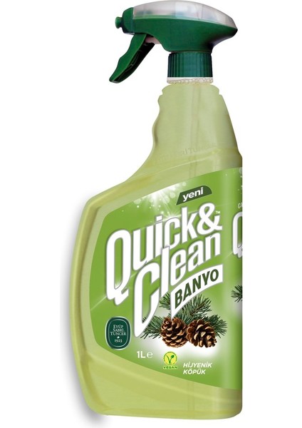 Quick Clean Çam Banyo Sprey 1 lt