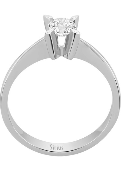 G Renk 0,39 Karat Pırlanta Tektaş Yüzük 0404R0071