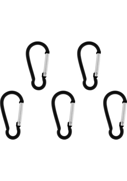 5x Alüminyum Yay Karabeşli Snap Hook Askı Anahtarlık Yürüyüş Aracı 48 - 52 cm. (Yurt Dışından)