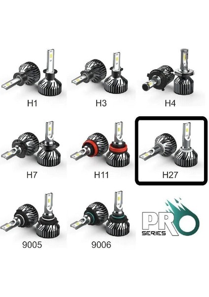 LED Xenon Pro Serisi H27