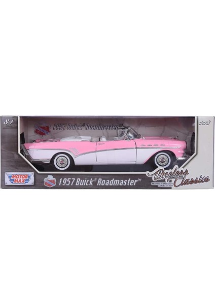 1:18 1957 Buıck Roadmaster Pembe Model Araba fiyatları