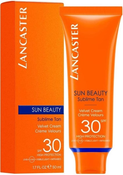 Sun Beauty Velvet Touch Face Cream Spf 30 Yüz Kremi 50 Ml fırsatları