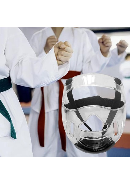 Sports Yüz Maskesi Koruyucu Dişli Çocuklar Taekwondo M (140-160CM) Için Aksesuarlar Eğitimi (Yurt Dışından)