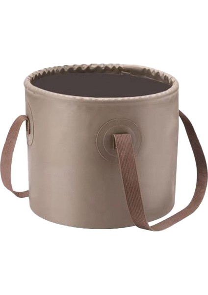 Kamp Piknik Malzemeleri Için Çok Işlevli Kamp Depolama Kepçesi Katlama Khaki 10L (Yurt Dışından) fiyatları