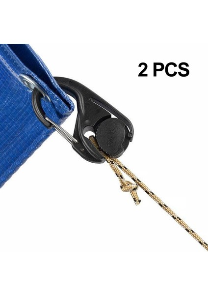 2pcs Kordon Sıkıcı Karabiner Klips Bağlantı Elemanı Aracı Ip Karabiner Büyük Kamp Için (Yurt Dışından) fiyatları