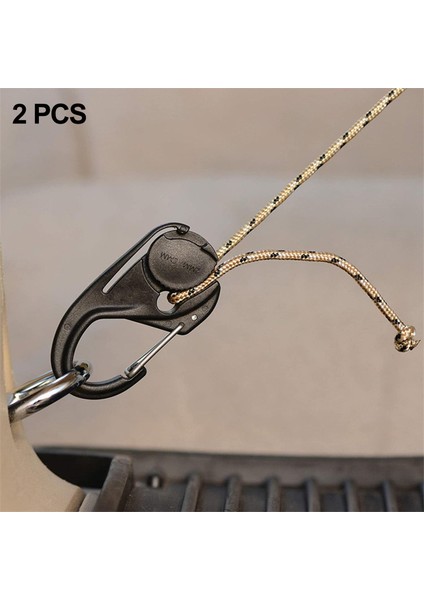2pcs Kordon Sıkıcı Karabiner Klips Bağlantı Elemanı Aracı Ip Karabiner Büyük Kamp Için (Yurt Dışından) modelleri