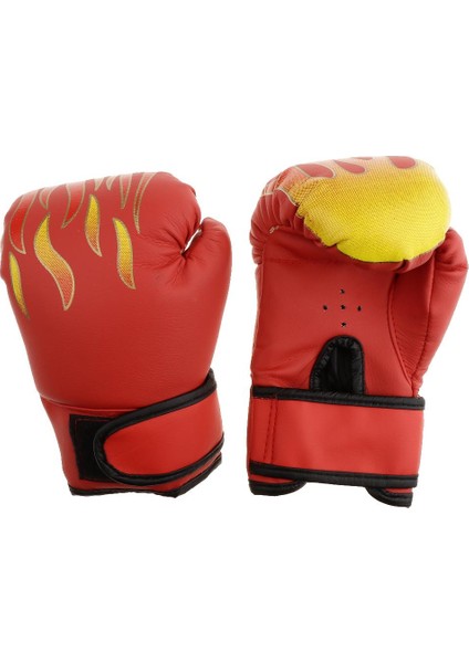 Strade Store 1paır Yaş 6-12KIDS 8oz Bods Teklikleri Gençlik Uygulama Eğitimi Kickboks Dövüş Kırmızı (Yurt Dışından)