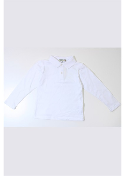 5300 Çocuk Uzun Kollu Lacost Okul Tshirt