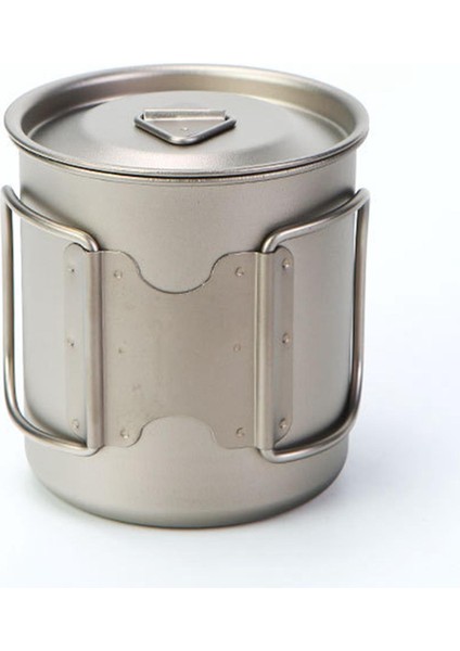 Kamp Çay Kahve Kupa Taşınabilir Tencere Titanyum Kupası Sırt Çantası Için Piknik 420ML (Yurt Dışından) fırsatları