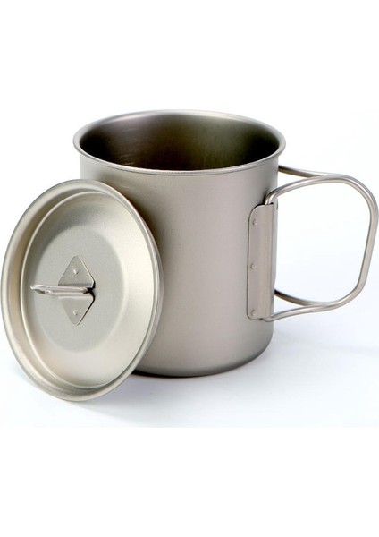 Kamp Çay Kahve Kupa Taşınabilir Tencere Titanyum Kupası Sırt Çantası Için Piknik 420ML (Yurt Dışından) indirimleri