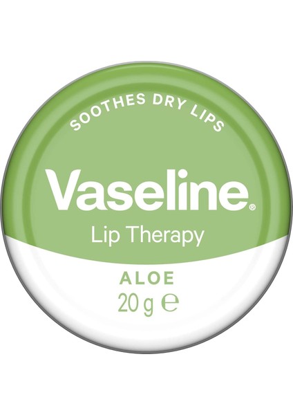Lip Therapy Yumuşatıcı Dudak Kremi Aloe Vera, 20 G
