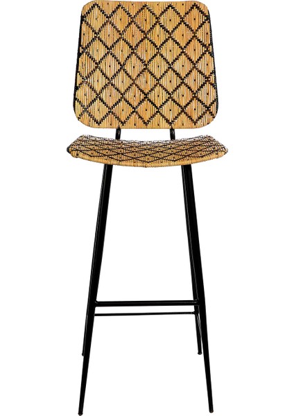 Kaross Bar Sandalyesi Naturel 45X57X112 cm Natural fiyatları