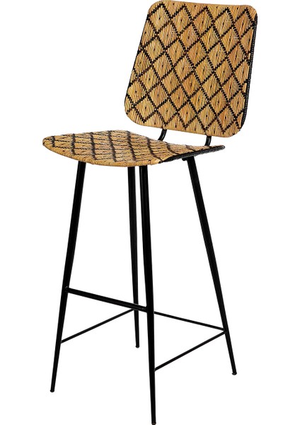 Kaross Bar Sandalyesi Naturel 45X57X112 cm Natural modelleri