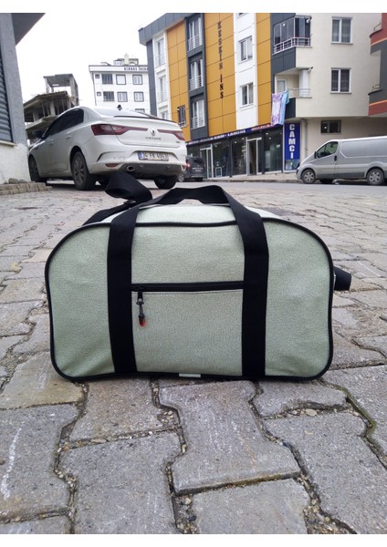Nfystyle Orta Boy Unisex El ve Omuz Askılı Seyahat Çantası Fitness El Valizi ,hastahane Çıkışı
