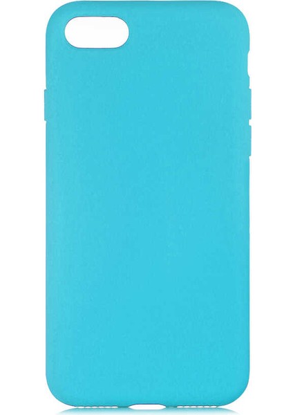 Apple iPhone Se 2020 Lansman Içi Kadife Silikon Kapak Pastel Renkler