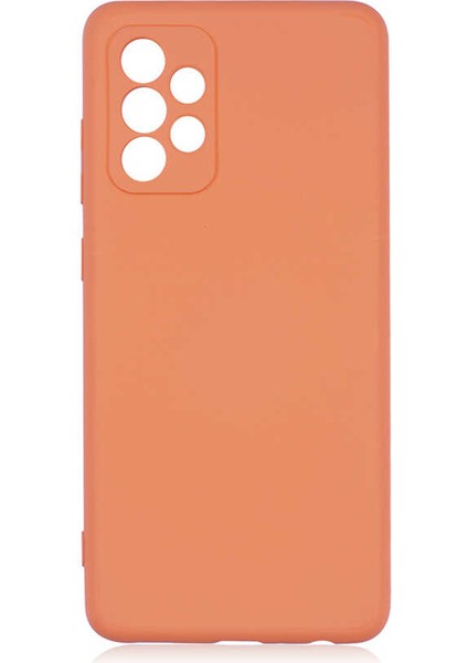 Samsung Galaxy A72 Kılıf Kamera Korumalı Içi Kadife Silikon Kapak Hopy