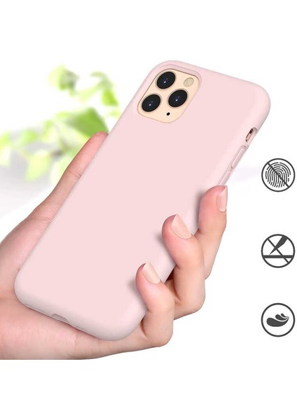 Apple iPhone 11 Lansman Içi Kadife Silikon Kapak Pastel Renkler