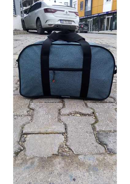 Nfystyle Orta Boy Unisex El ve Omuz Askılı Seyahat Çantası Fitness El Valizi ,hastahane Çıkışı modelleri