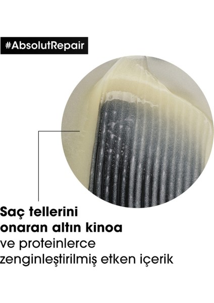 Serie Expert Absolut Repair Yıpranmış Saçlar Için Onarıcı Şampuan 500 ml X2 fırsatları