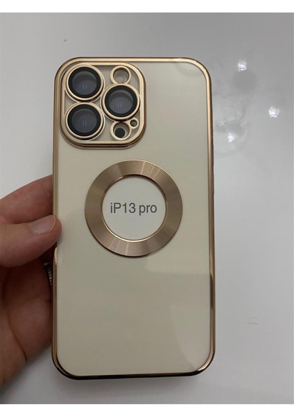 İPHONE13 Pro Lüx Lensli Lazer Teleon Kılıfı