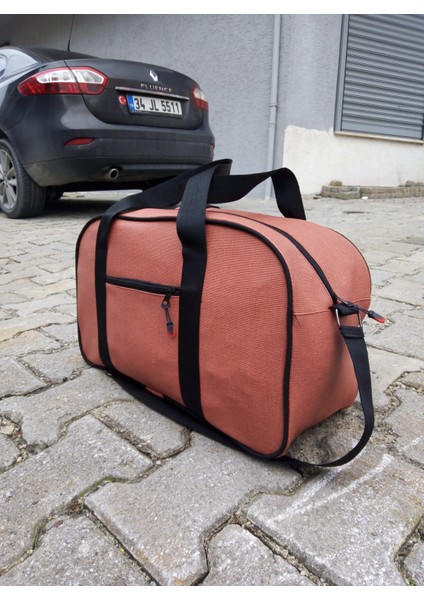 Nfystyle Orta Boy Unisex El ve Omuz Askılı Seyahat Çantası Fitness El Valizi ,hastahane Çıkışı
