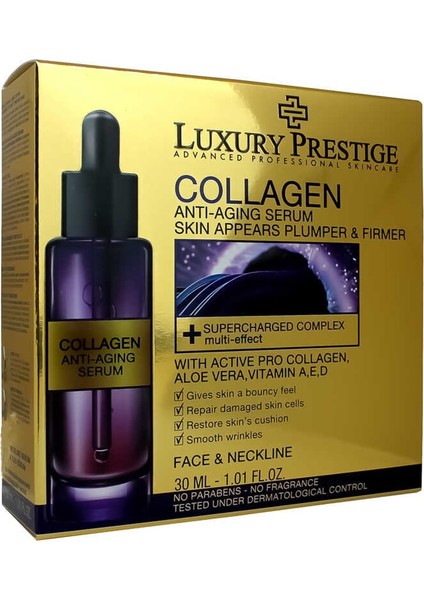 Collagen Yüz ve Boyun Serumu 30 ml