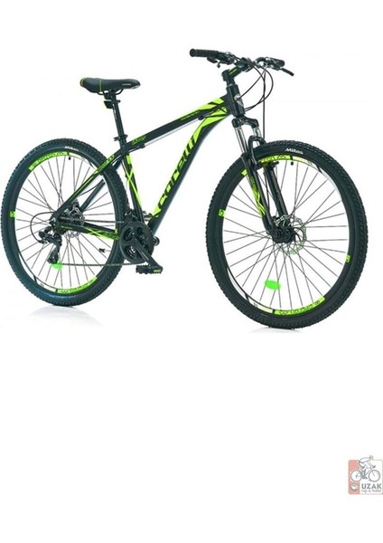 Snoop 4.1 24 Vites Mekanik Disk 27,5 Jant Dağ Bisikleti Siyah - Yeşil 20''