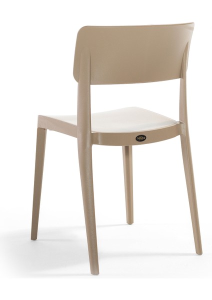 Pano Renkli Sandalye 4'lü Set Cappucino modelleri