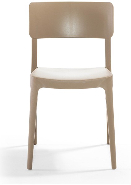 Pano Renkli Sandalye 4'lü Set Cappucino fırsatları