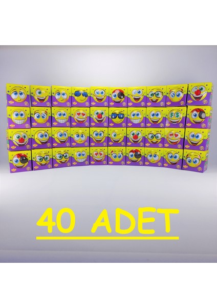 Çim Adam Çimoji Kutulu 40 Adet