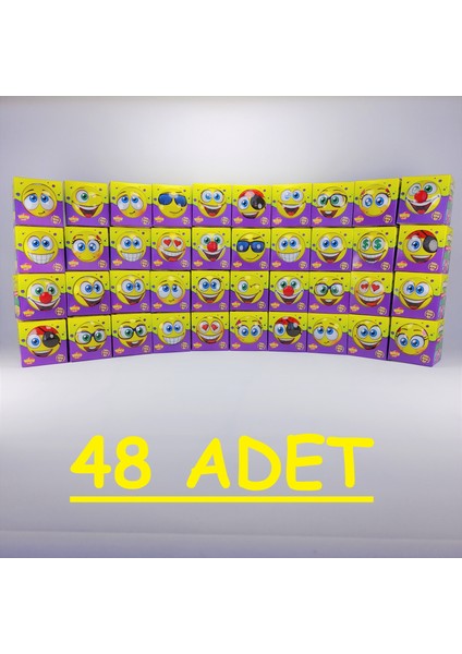 Çim Adam Çimoji Kutulu 48 Adet