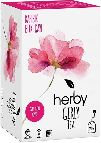 Girly Tea Regl Dönemine Özel Bitki Çayı