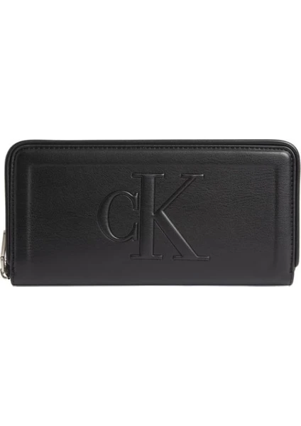 Calvin Klein Sculptd Zip Around Pipping Cüzdan