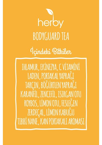 Bodyguard Tea C Vitaminli Bitki Çayı 2'li Paket