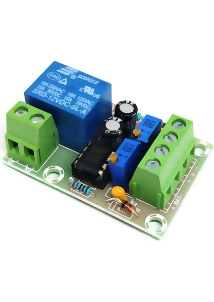 XH-M601 Şarj Kontrol Devresi - 12V Ayarlanabilir Akıllı Şarj Modülü