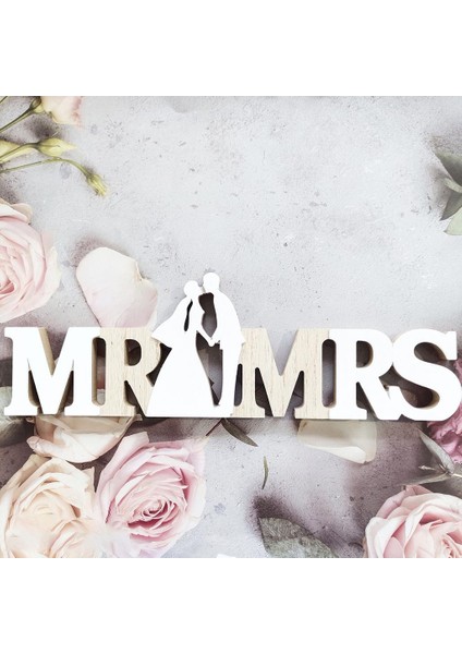 Mr & Letters Dekorasyon Sevgililer Günü Için Düğün Resepsiyonu Malzemeleri (Yurt Dışından) fırsatları