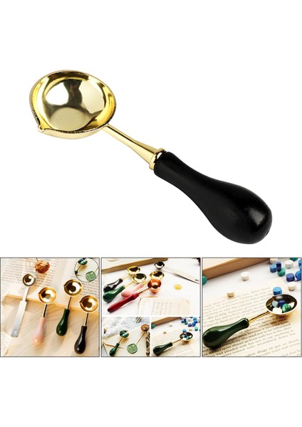 Sızdırmaz Kaşık Eritme Kaşık El Sanatları Sızdırmazlık Kaşığı Siyah (Yurt Dışından) fırsatları